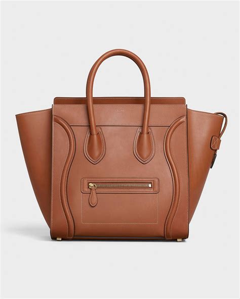 celine micro luggage tote dimensions|Celine mini luggage tote bag.